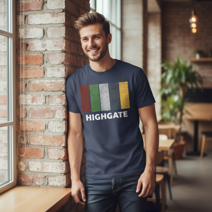 Highgate - T-Shirt - Colour Block Design