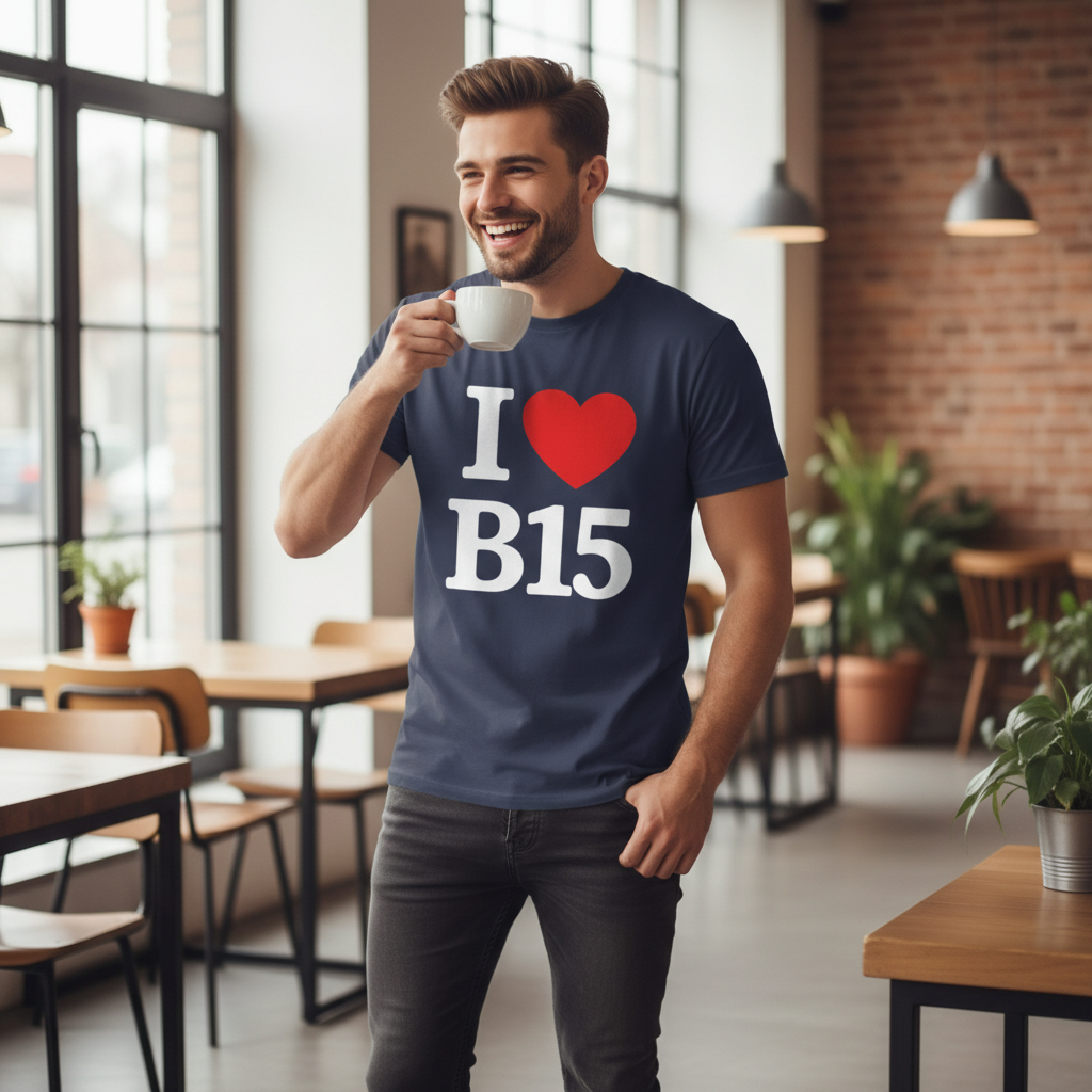 Edgbaston - T-Shirt - I heart B15 Design