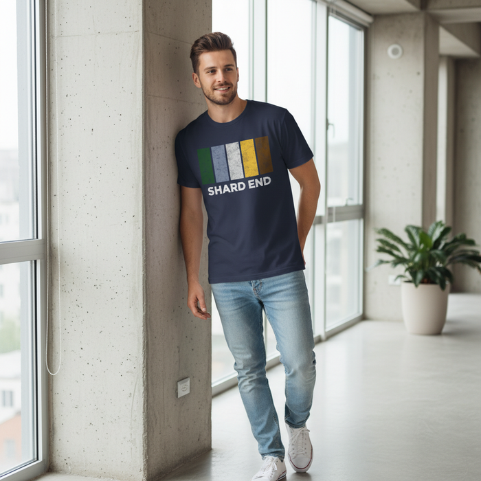 Shard End - T-Shirt - Colour Block Design