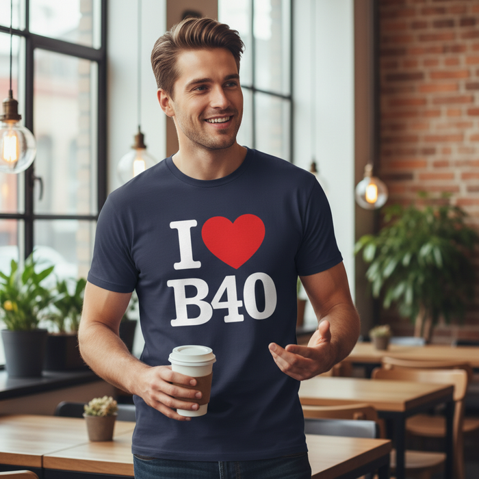 Bickenhill - T-Shirt - I Heart B40 Design