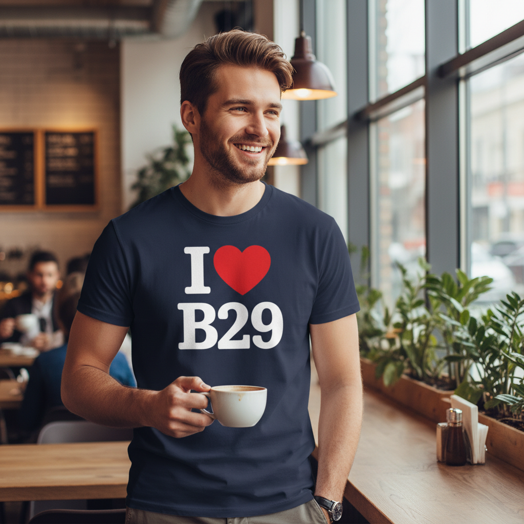 Weoley Castle - T-Shirt - I heart B29 Design