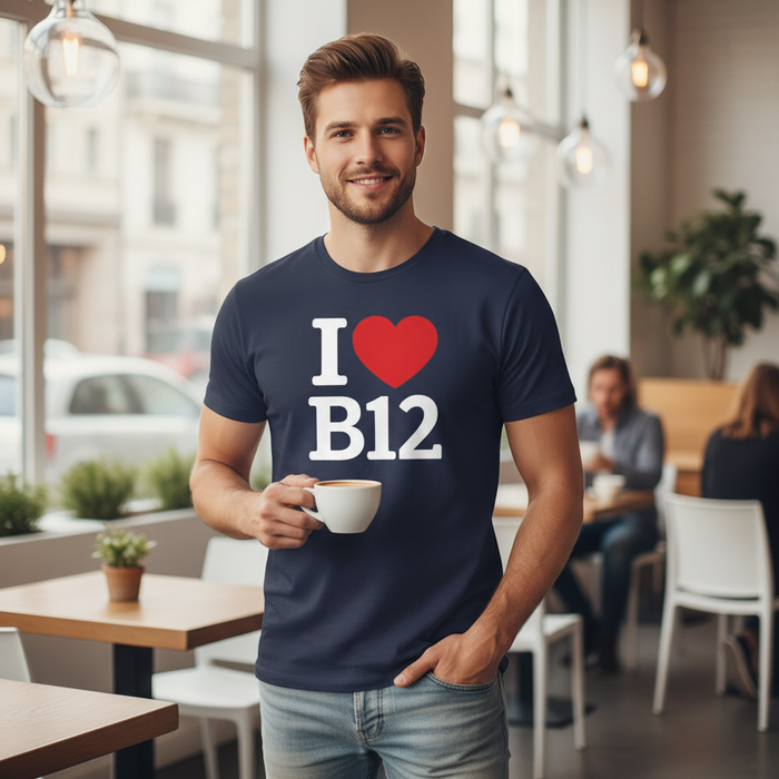 Balsall Heath - T-Shirt - I heart B12 Design