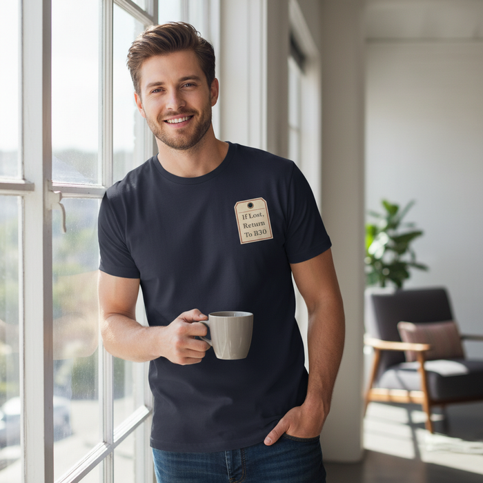 Bournville - T-Shirt - If Lost, Return To B30 Design