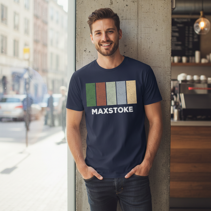 Maxstoke - T-Shirt - Colour Block Design