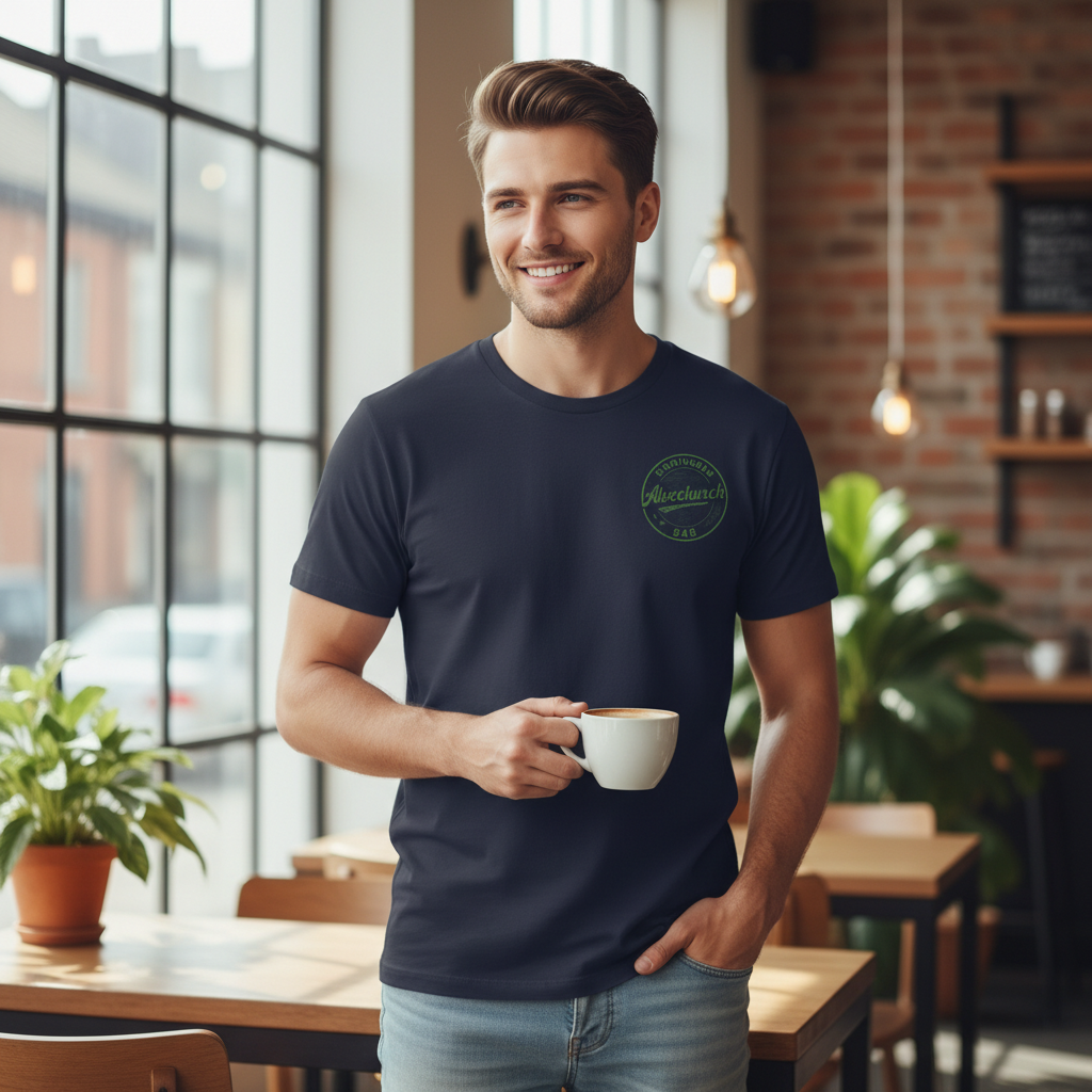 Alvechurch - T-Shirt - B48 Vintage Stamp Design