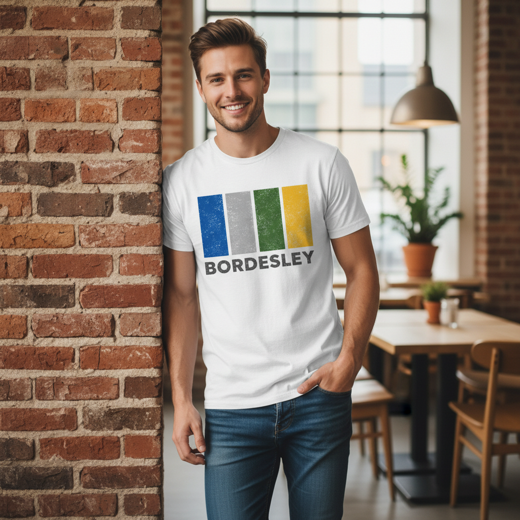 Bordesley - T-Shirt - Colour Block Design