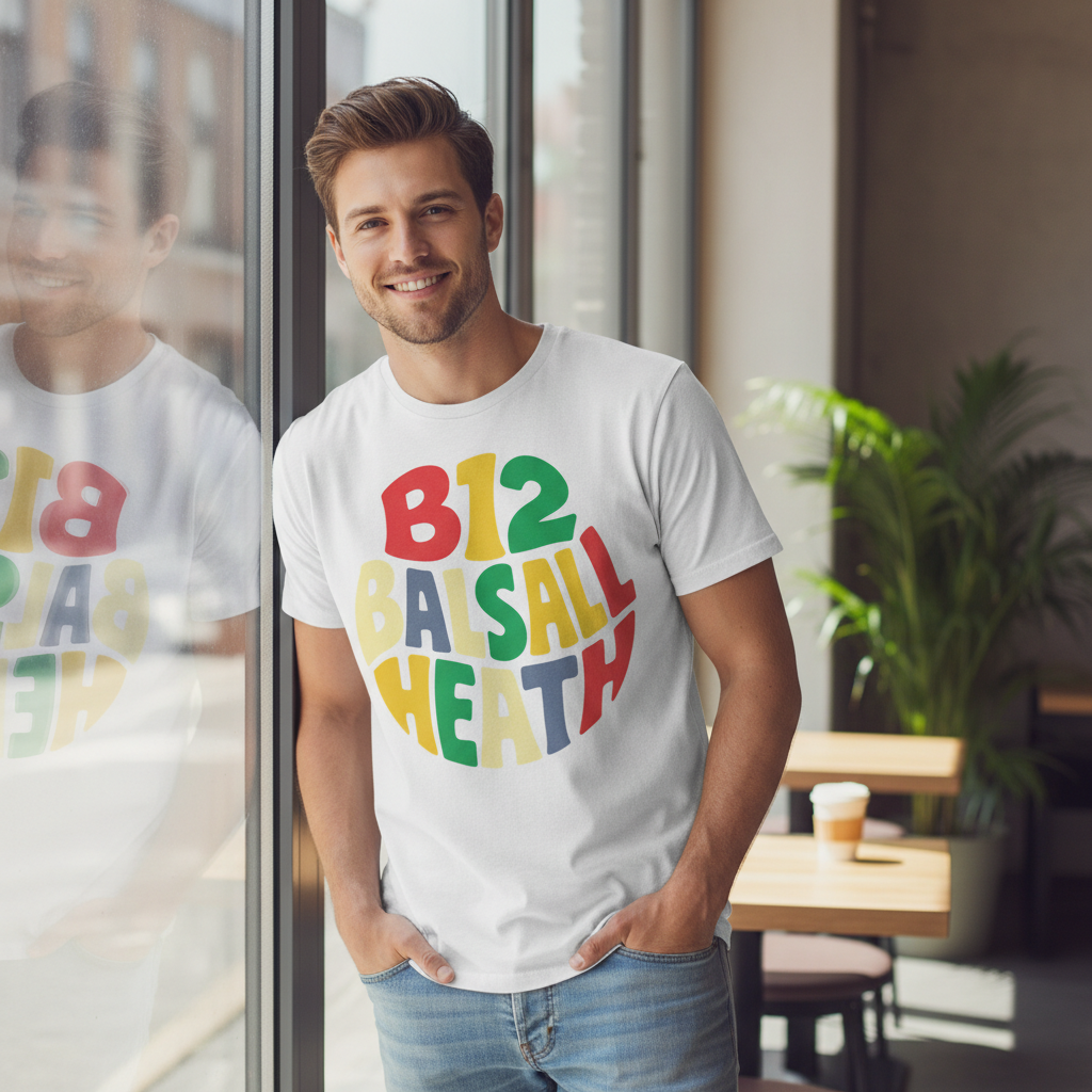 Balsall Heath - T-Shirt - Colour Burst Design