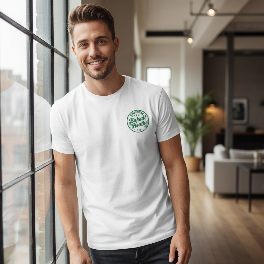 Balsall Heath - T-Shirt - B12 Vintage Stamp Design