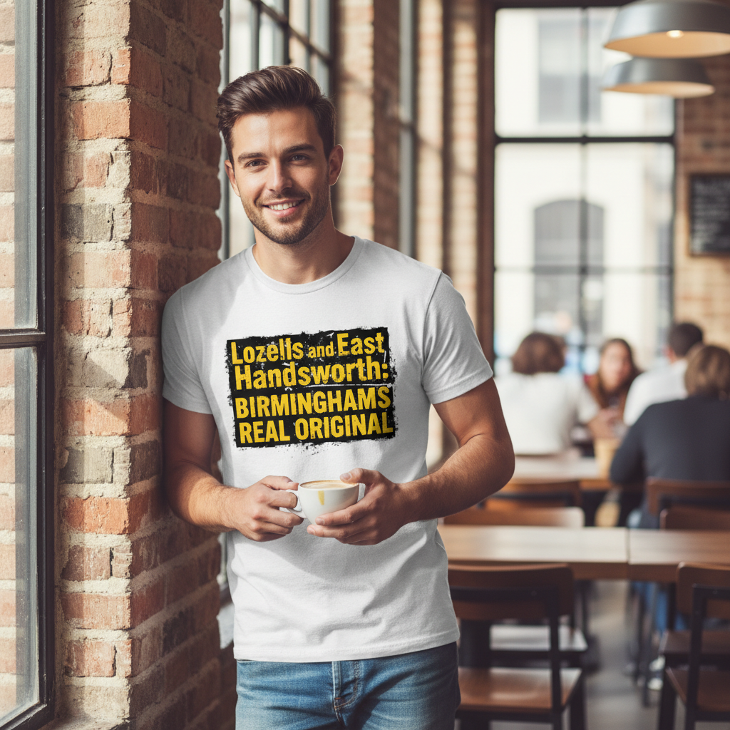 Lozells and East Handsworth B19 - T-Shirt - Urban Heritage Design