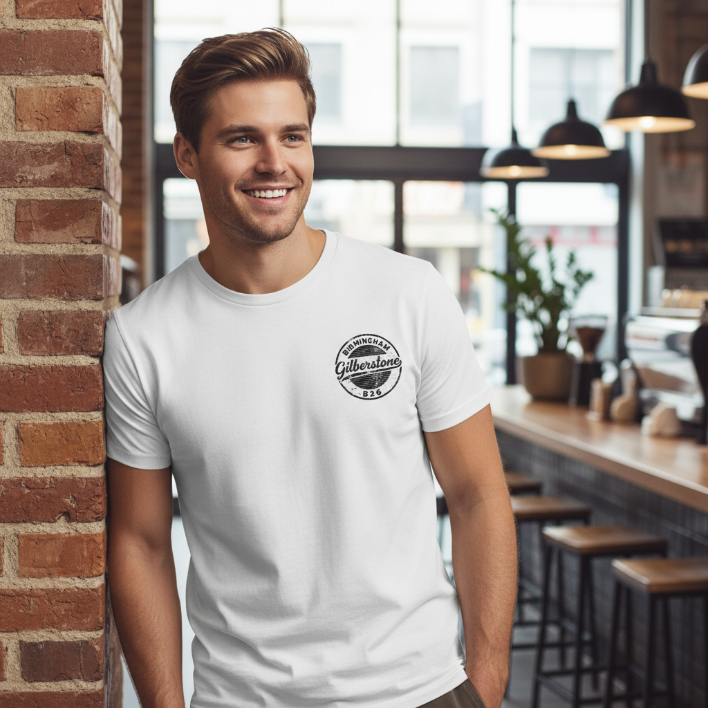 Gilbertstone - T-Shirt - B26 Vintage Stamp Design