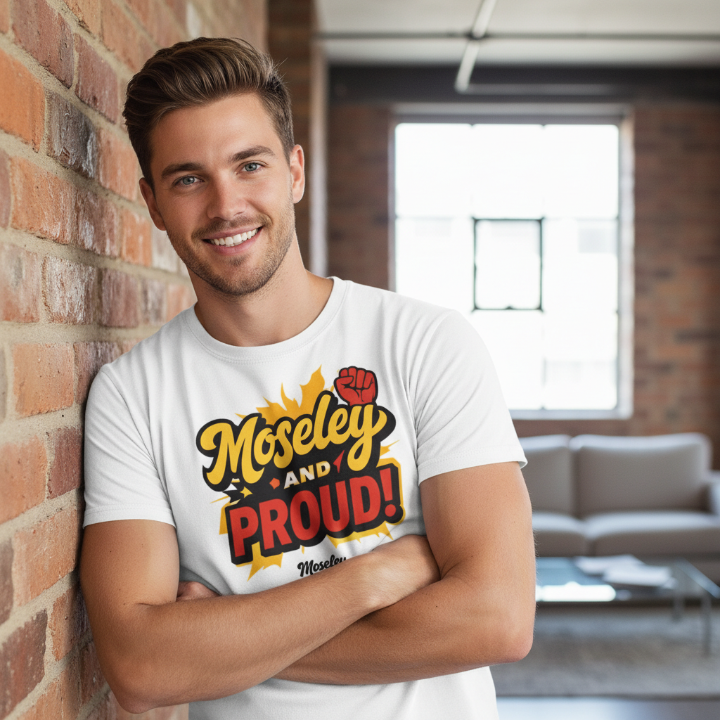 Moseley - T-Shirt - Loud Local Love Design