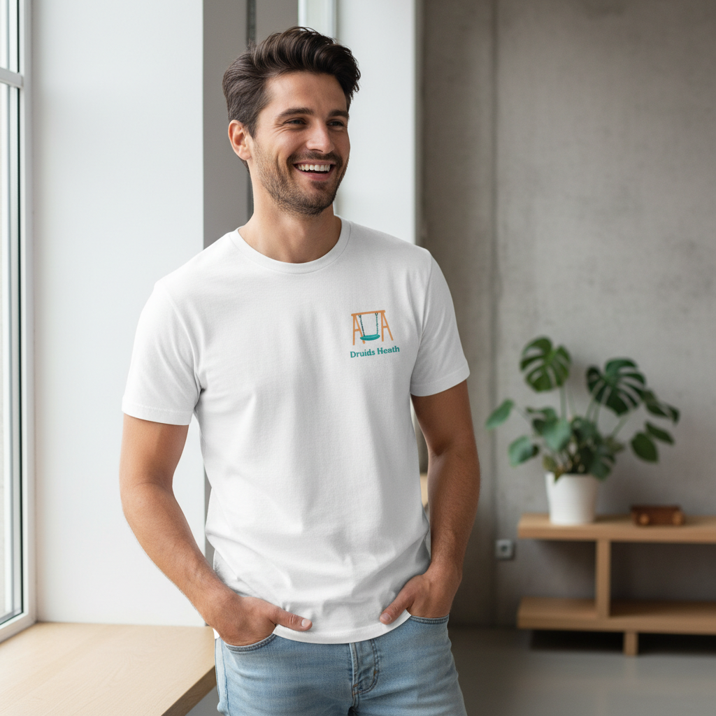 Druids Heath - T-Shirt - Minimal Cool Design - Playgrouund Swing