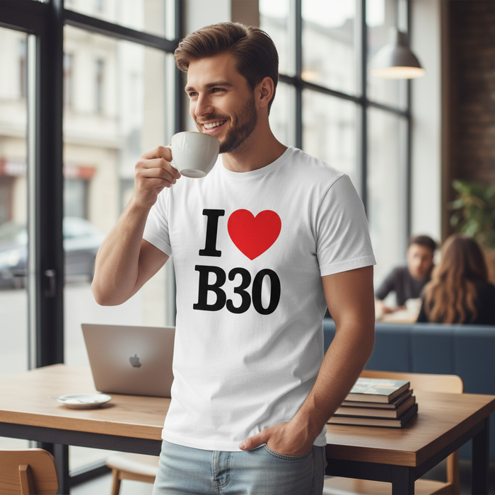 Cotteridge - T-Shirt - I heart B30 Design