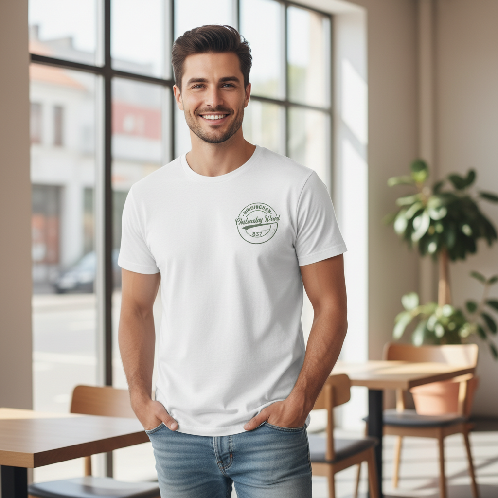 Chelmsley Wood - T-Shirt - B37 Vintage Stamp Design