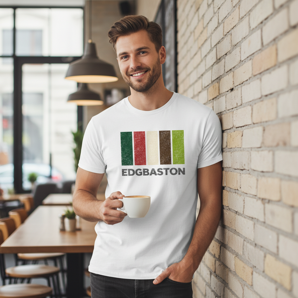 Edgbaston - T-Shirt - Colour Block Design