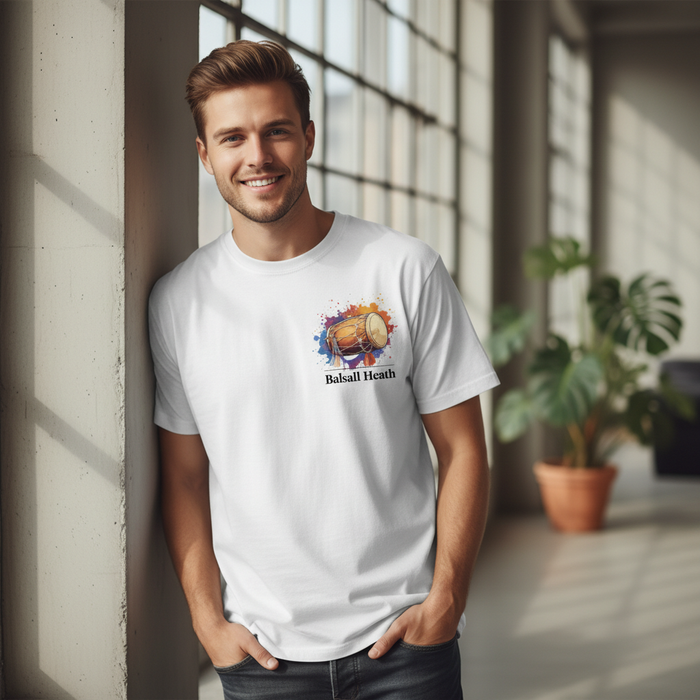 Balsall Heath - T-Shirt - Colour Splash Design - Dohl Drum