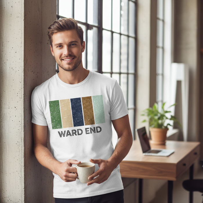 Ward End - T-Shirt - Colour Block Design