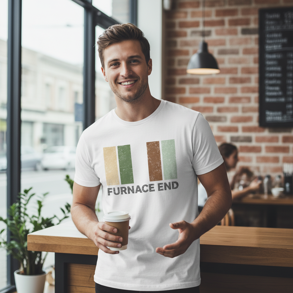 Furnace End - T-Shirt - Colour Block Design