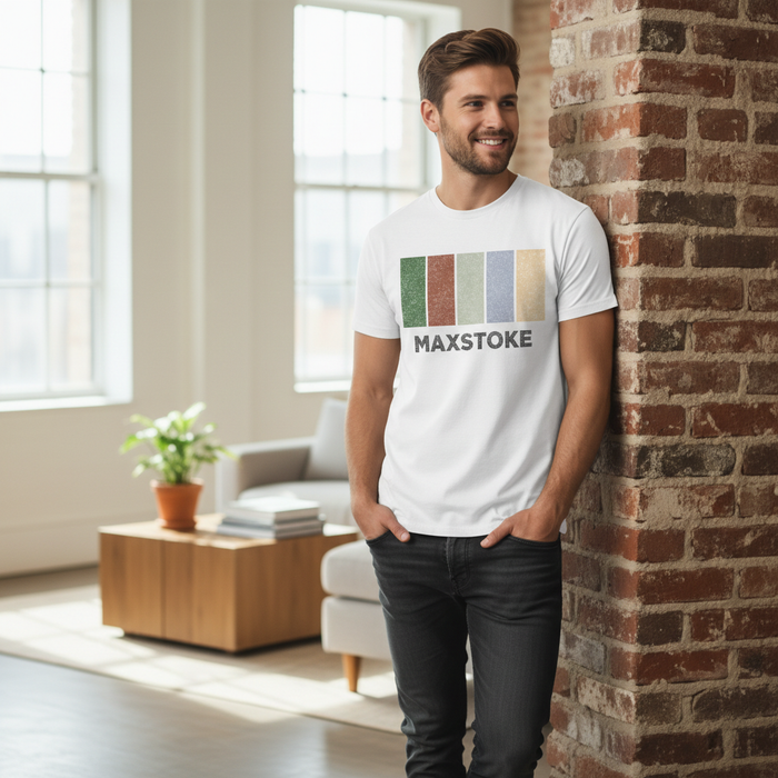 Maxstoke - T-Shirt - Colour Block Design