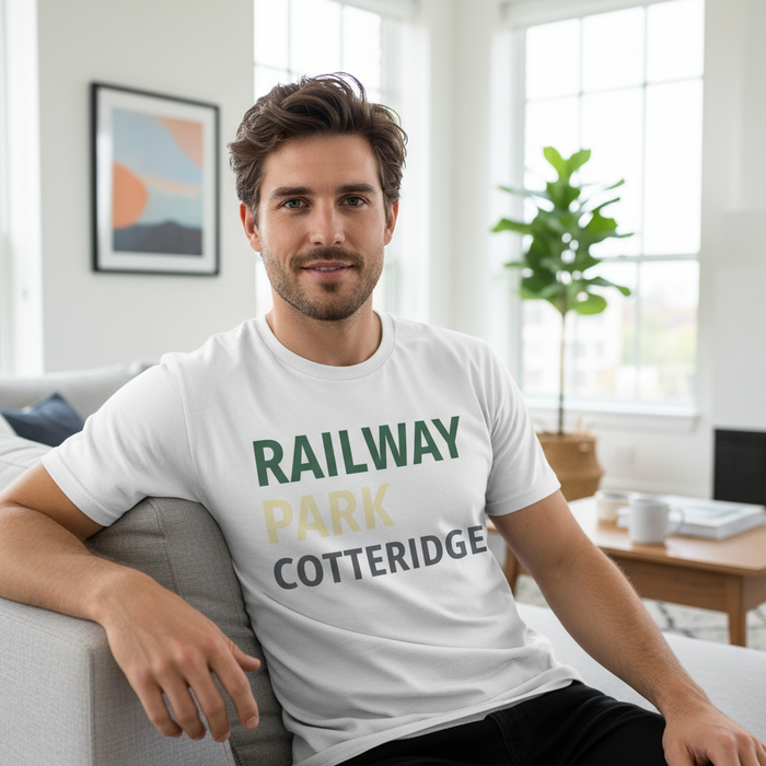 Cotteridge - T-Shirt - Minimal Type Stack Design
