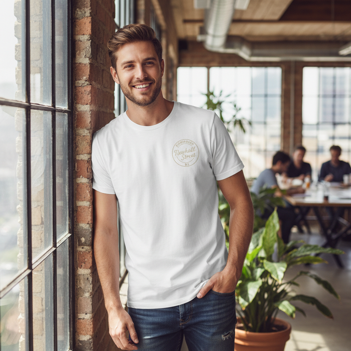 Newhall Street - T-Shirt - B3 Vintage Stamp Design