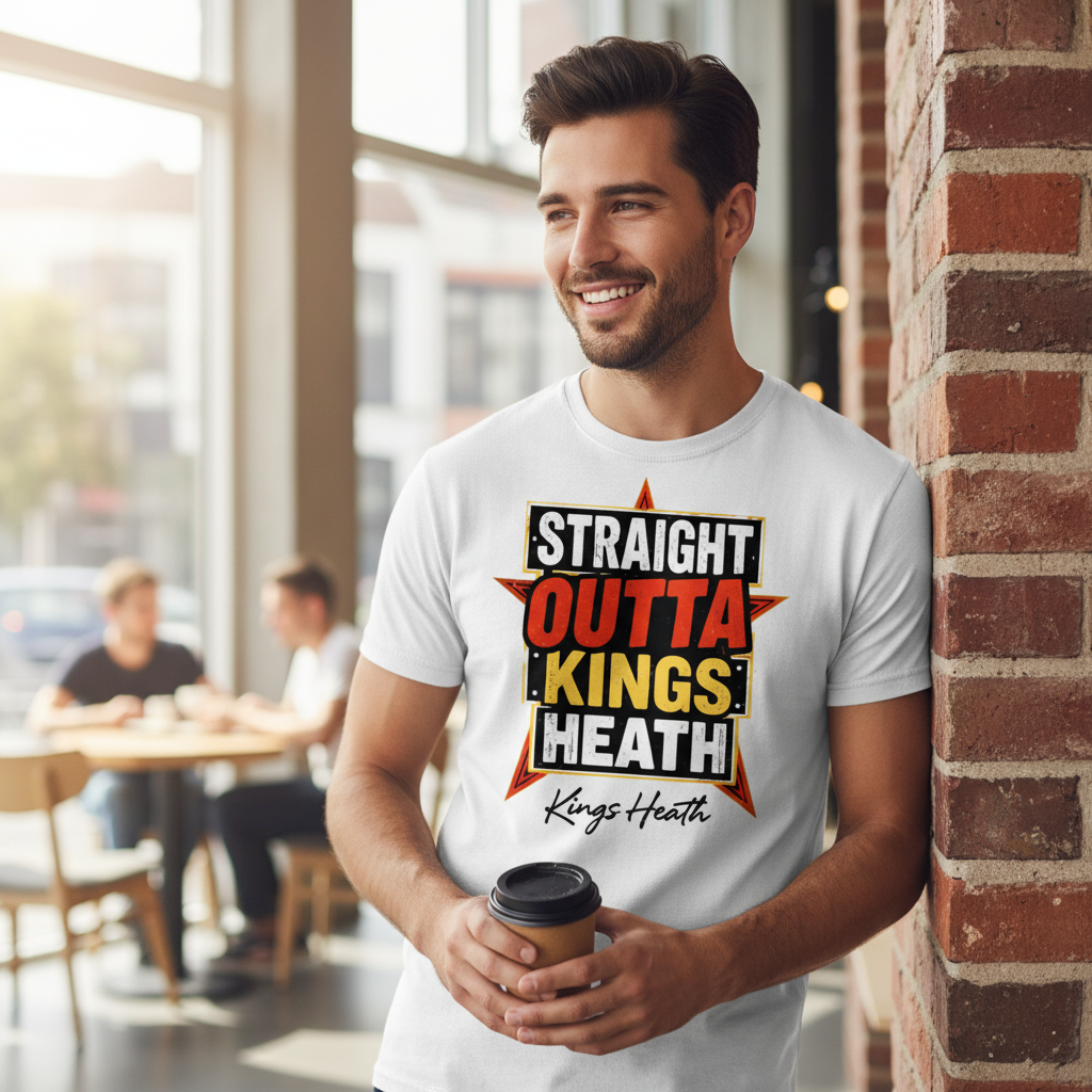Kings Heath - T-Shirt - Say it…Kings Heath Design