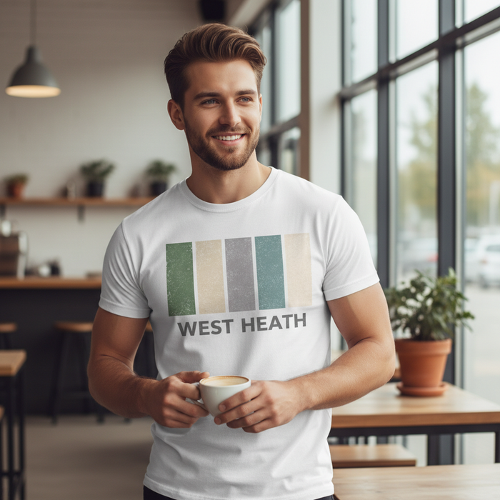West Heath - T-Shirt - Colour Block Design