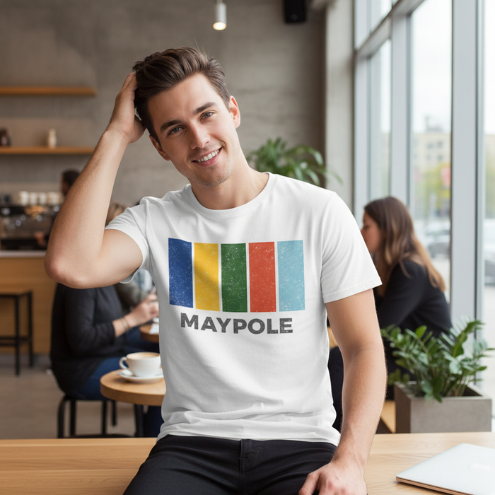 Maypole - T-Shirt - Colour Block Design