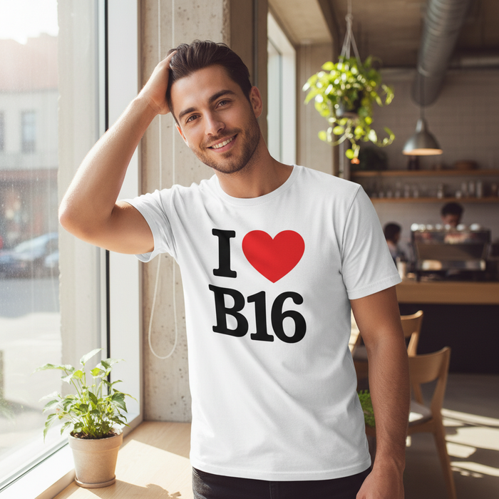 Ladywood - T-Shirt - I heart B16 Design