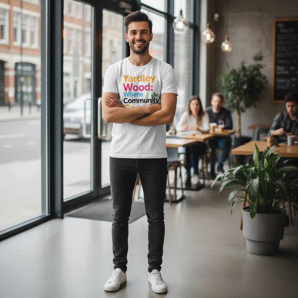 Yardley Wood - T-Shirt - Say it…Yardley Wood Design