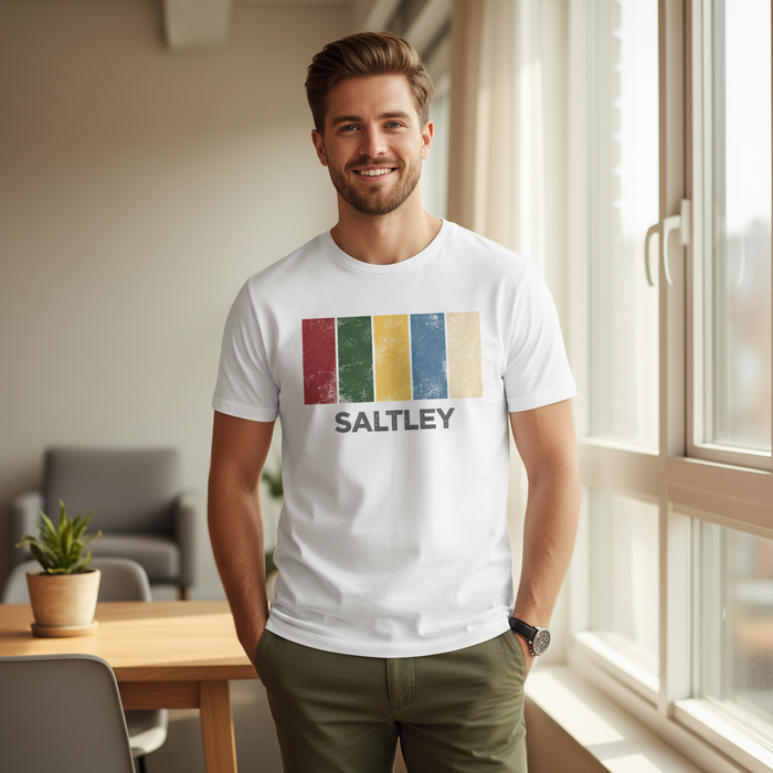 Saltley - T-Shirt - Colour Block Design