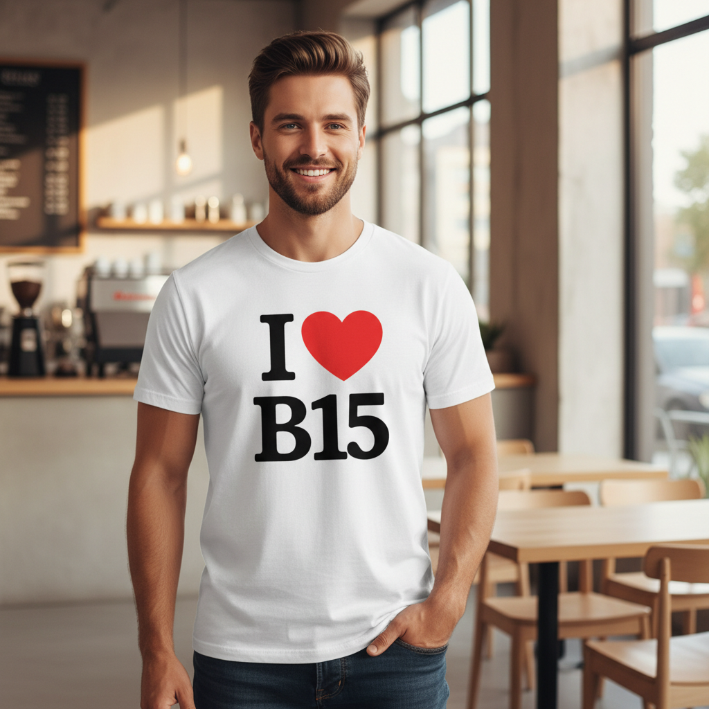 Edgbaston - T-Shirt - I heart B15 Design