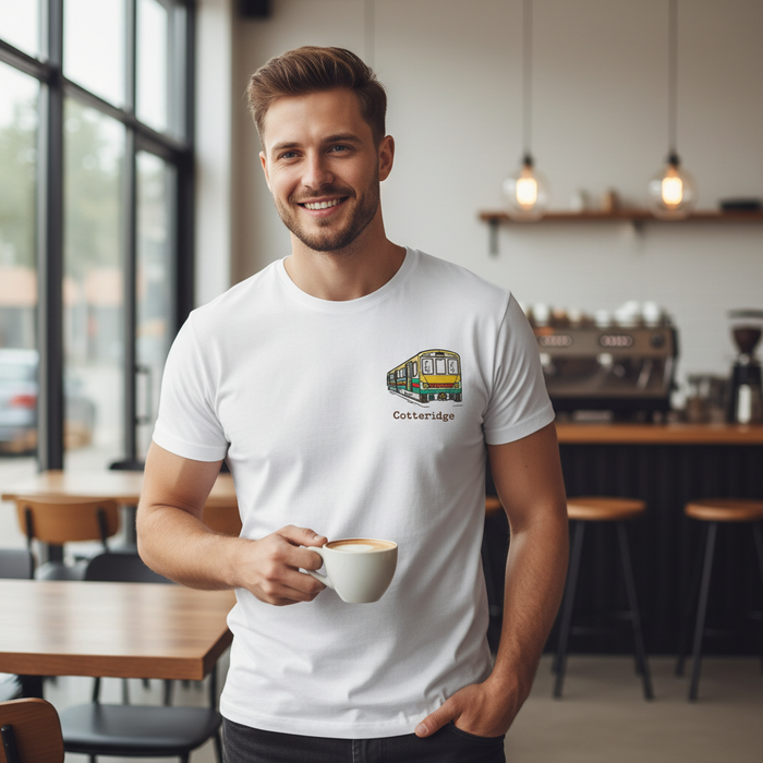 Cotteridge - T-Shirt - Minimal Cool Design - Train