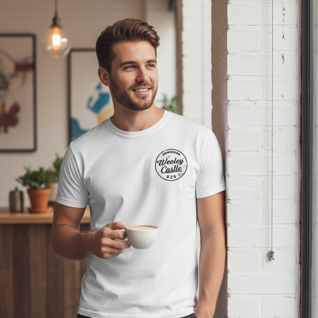 Weoley Castle - T-Shirt - B29 Vintage Stamp Design