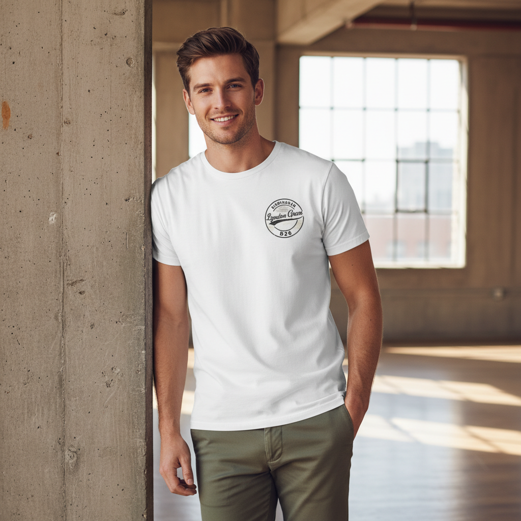 Lyndon Green - T-Shirt - B2 Vintage Stamp Design