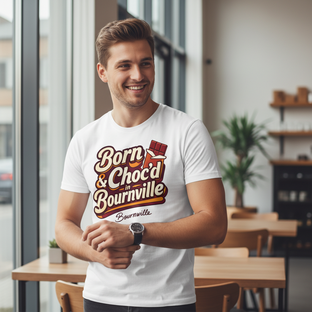 Bournville - T-Shirt - Loud Local Love Design
