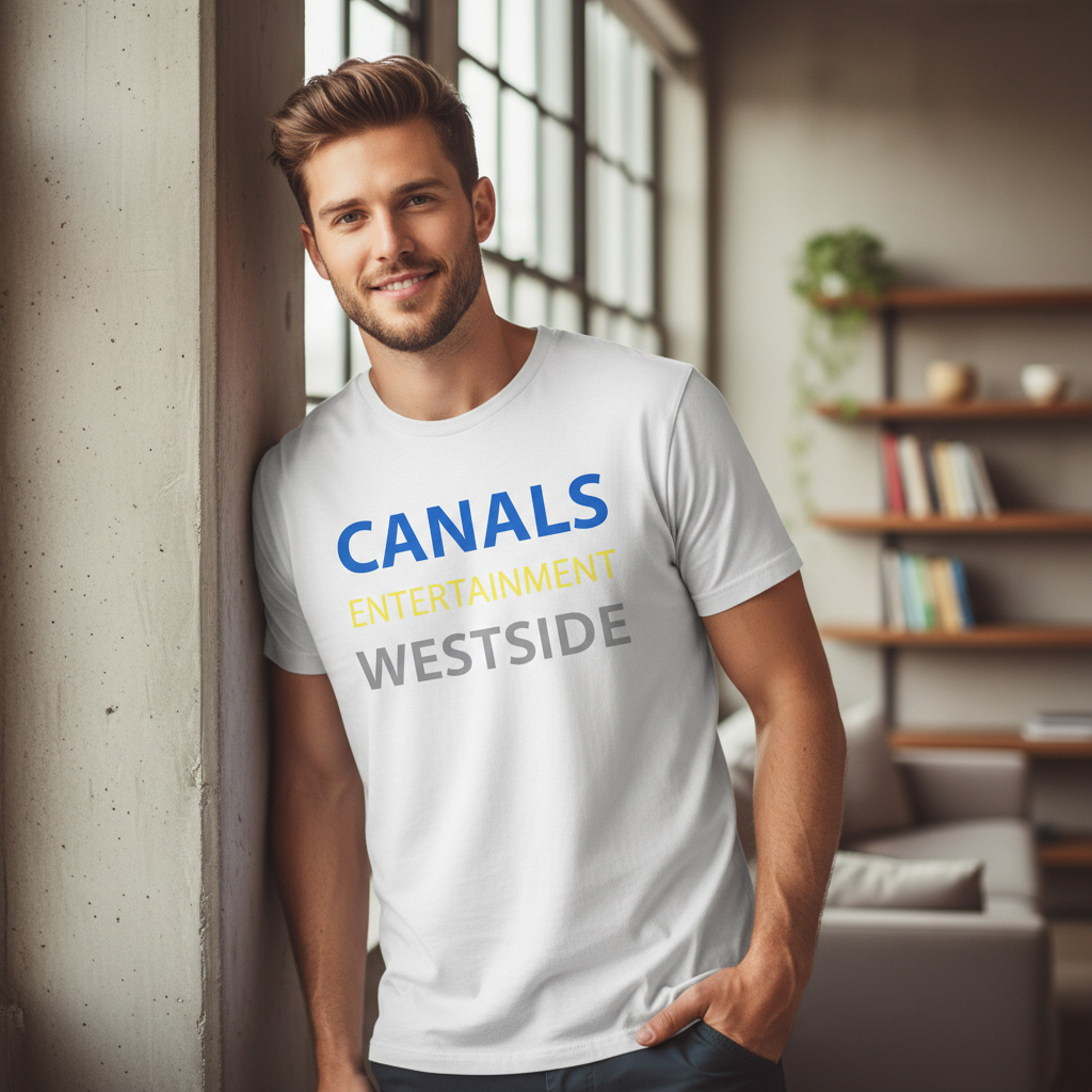 Westside - T-Shirt - Minimal Type Stack Design