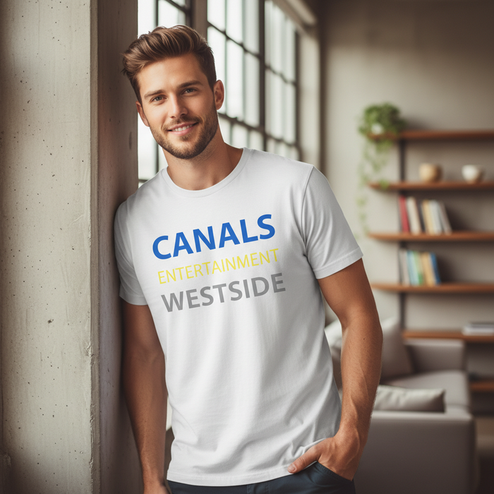 Westside - T-Shirt - Minimal Type Stack Design