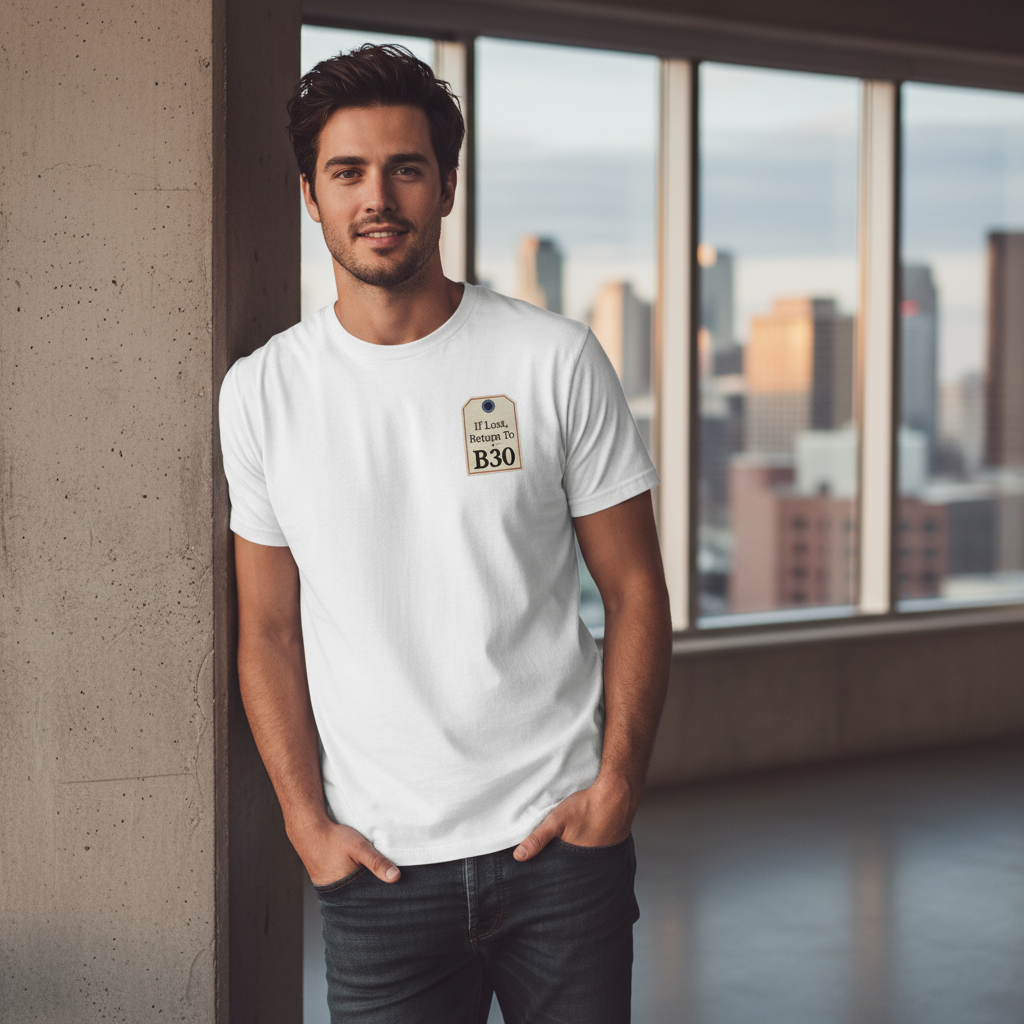 Cotteridge - T-Shirt - If Lost, Return To B30 Design