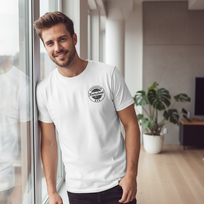 Hamstead - T-Shirt - B43 Vintage Stamp Design