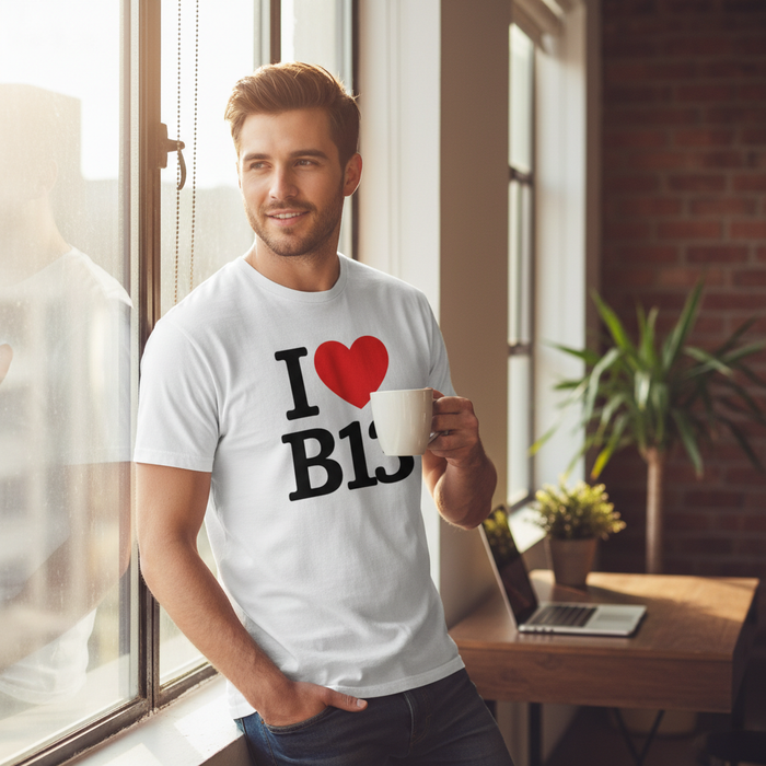Moseley - T-Shirt - I heart B13 Design