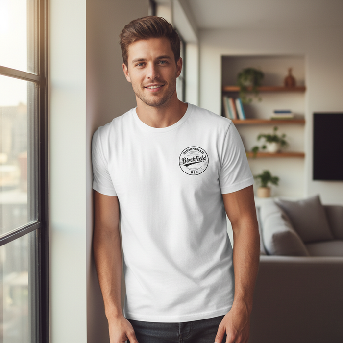 Birchfield - T-Shirt - B19 Vintage Stamp Design