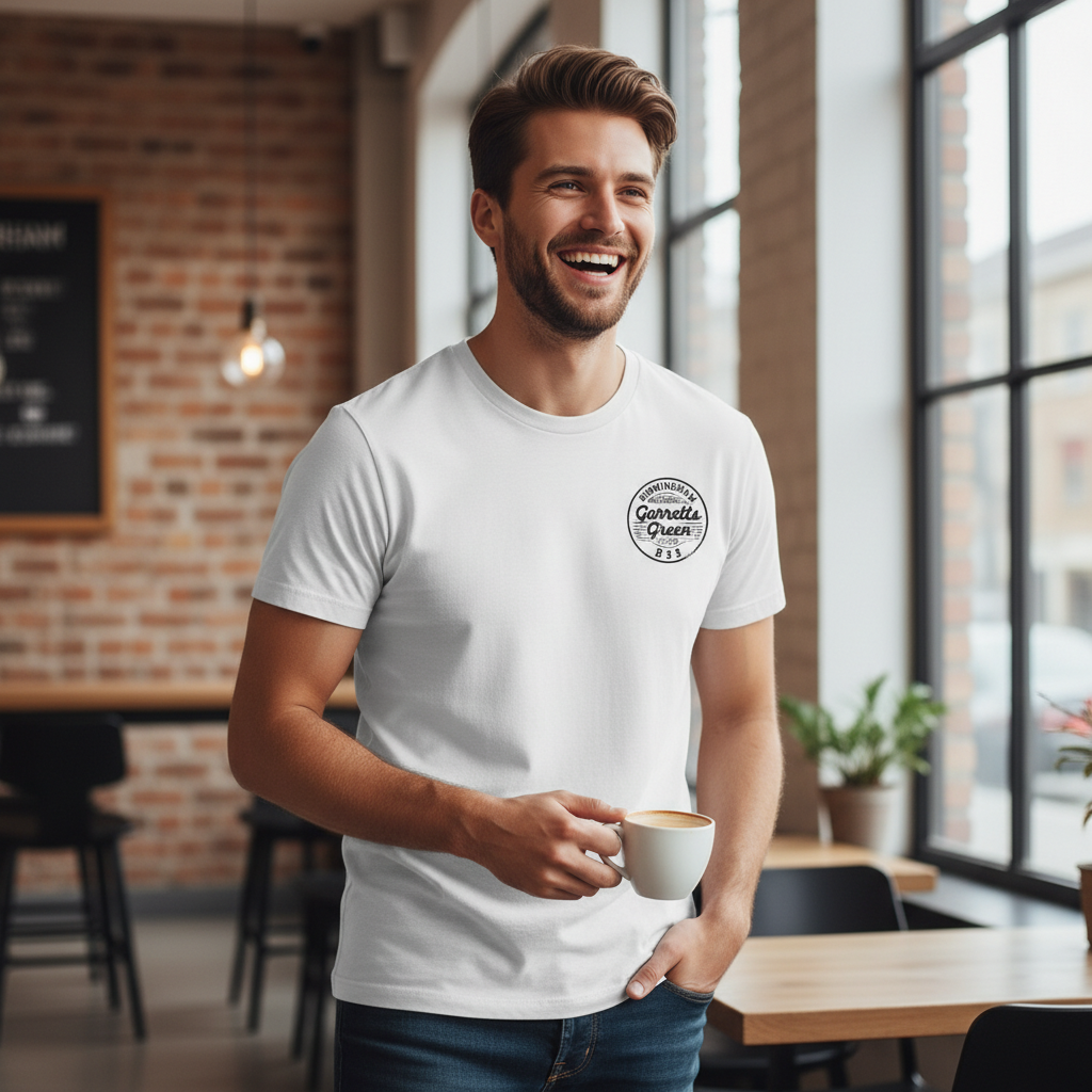 Garretts Green - T-Shirt - B33 Vintage Stamp Design