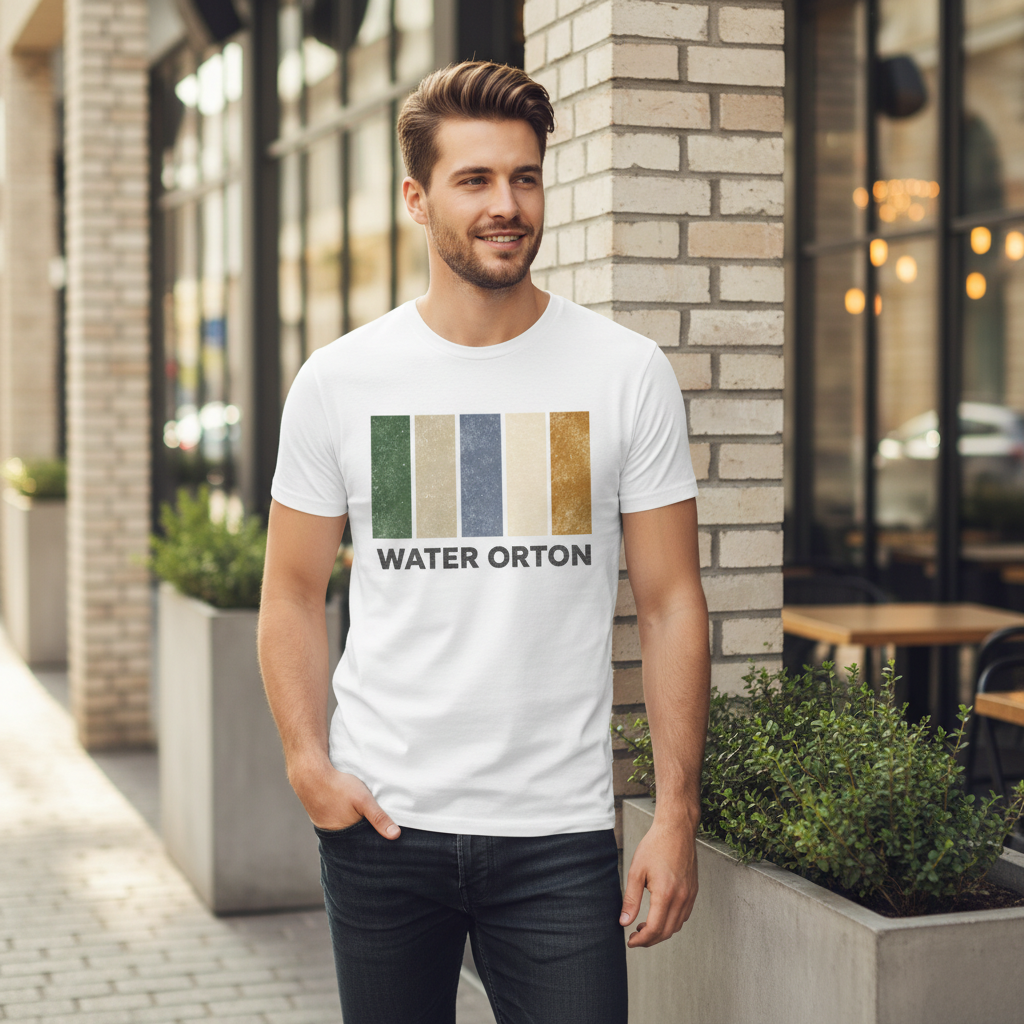 Water Orton - T-Shirt - Colour Block Design