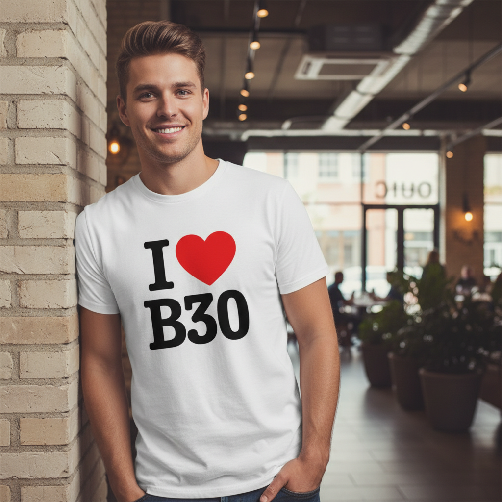 Kings Norton - T-Shirt - I heart B30 Design