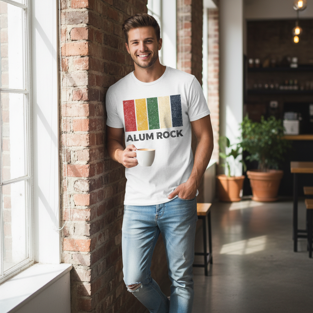 Alum Rock - T-Shirt - Colour Block Design