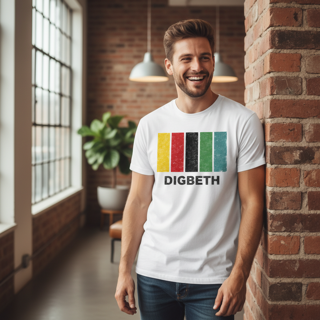 Digbeth - T-Shirt - Colour Block Design