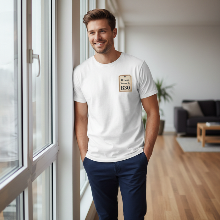 Stirchley - T-Shirt - If lost, return to B30 Design