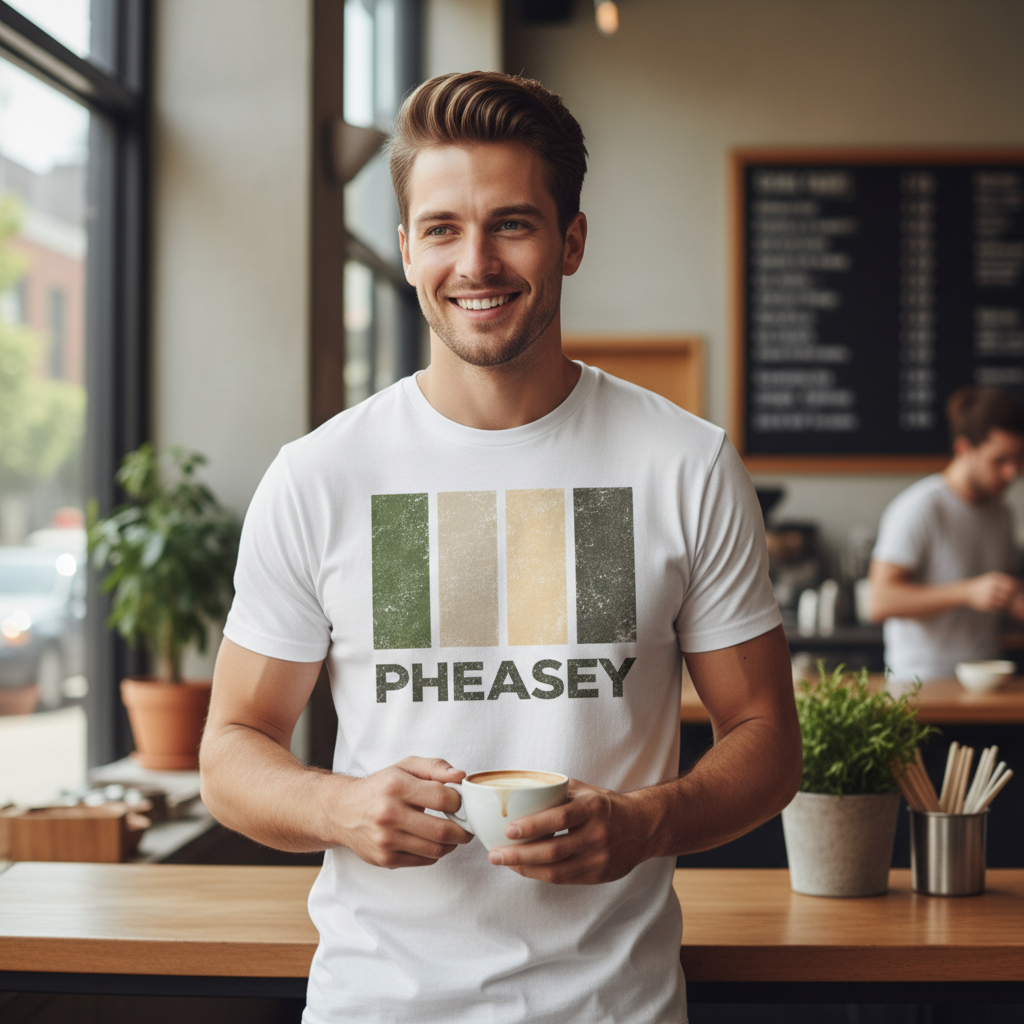 Pheasey - T-Shirt - Colour Block Design