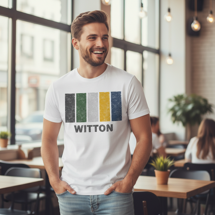 Witton - T-Shirt - Colour Block Design